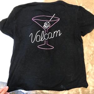 Volcom cropped tee